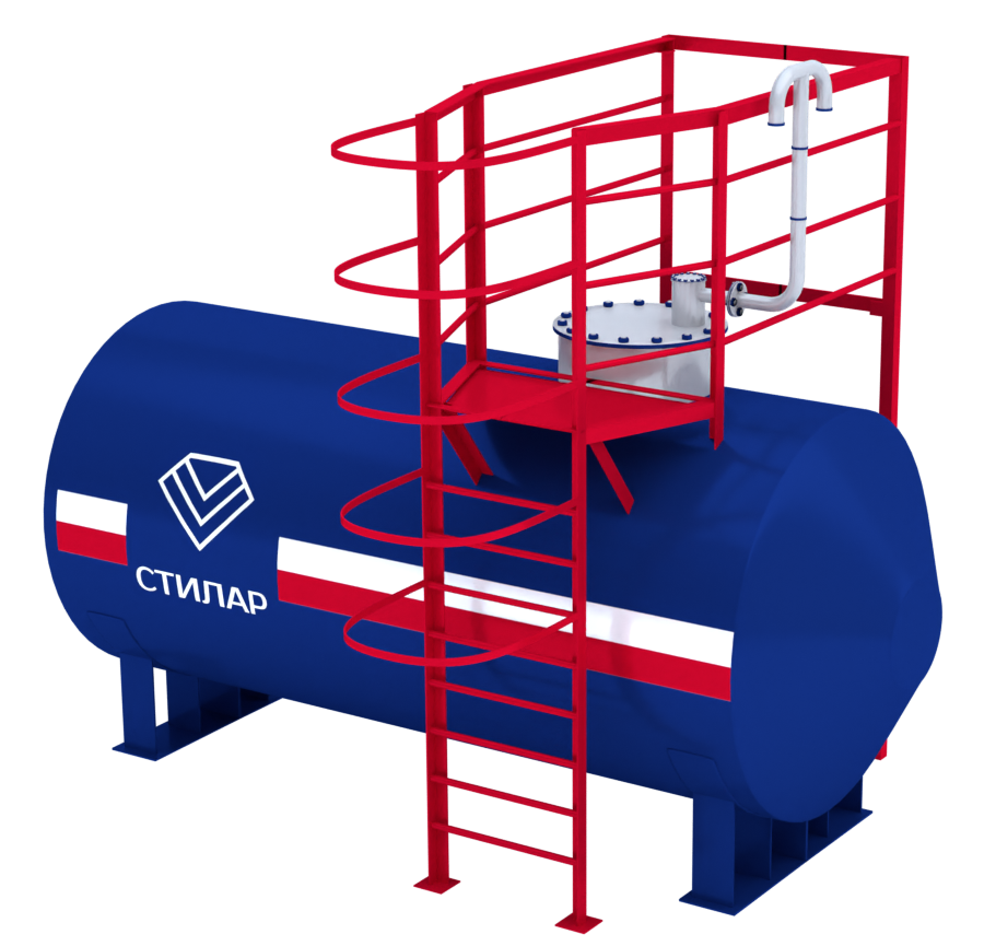 Горизонтальный резервуар РГСН для технической воды 50 м³ от завода-производителя